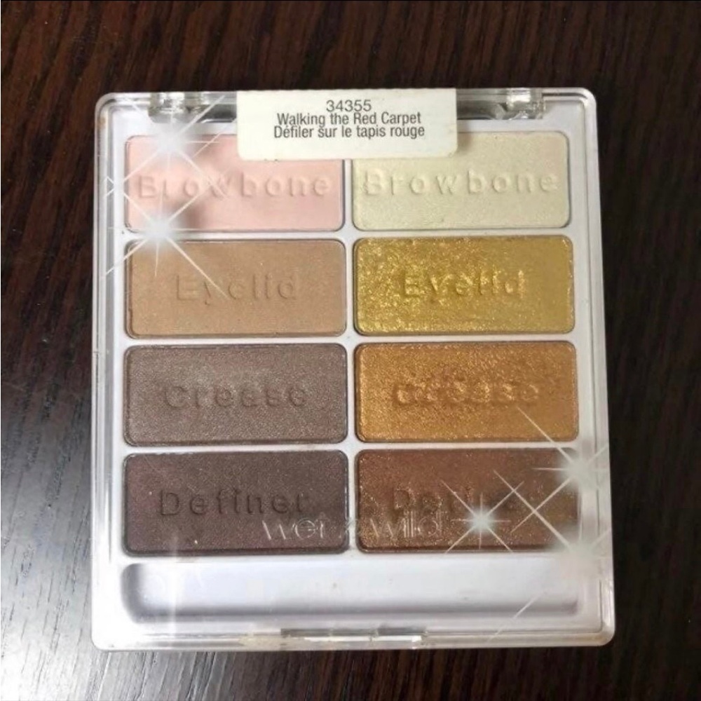 Wet n Wild coloricon walk the red carpet palette 34355